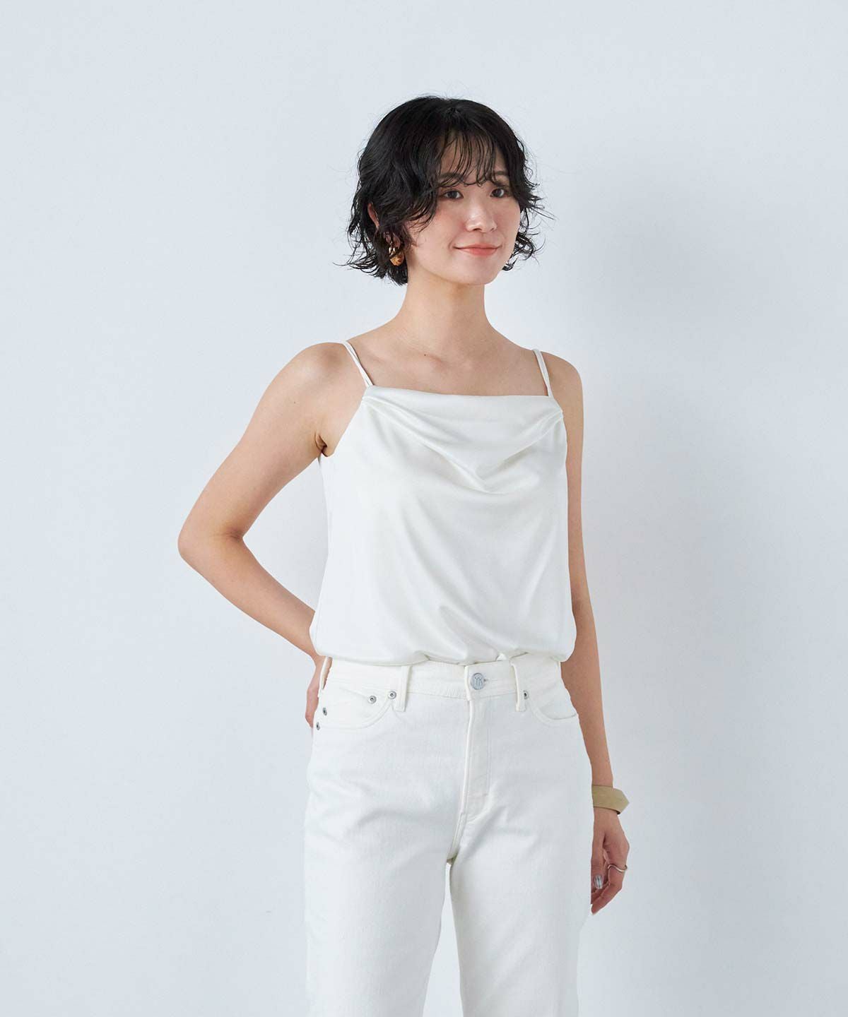 サテンキャミソール | カットソー | YANUK ONLINE STORE