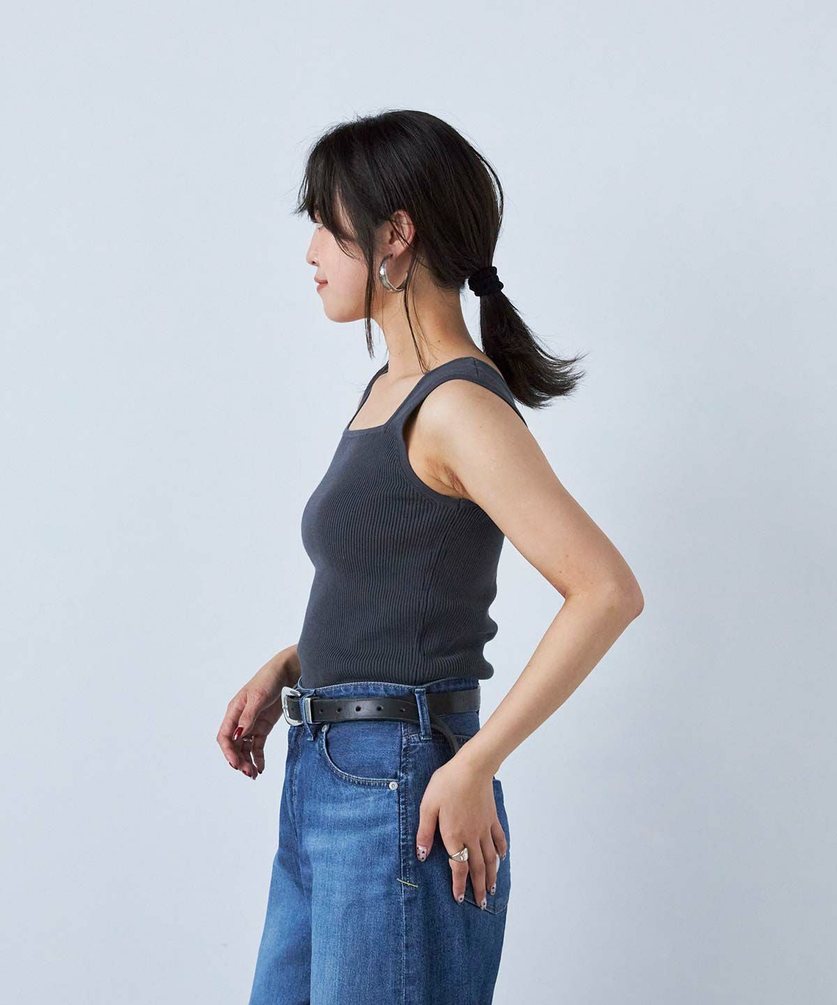 VERY5月号掲載】リブタンクトップ | ニット | YANUK ONLINE STORE