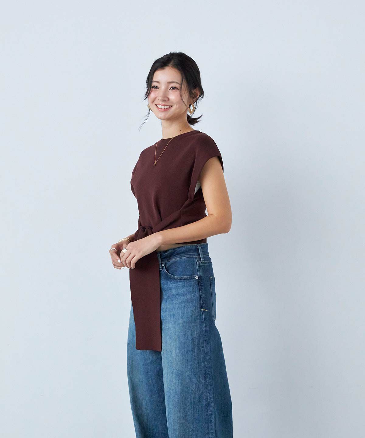 ウエストリボンニット | ニット | YANUK ONLINE STORE