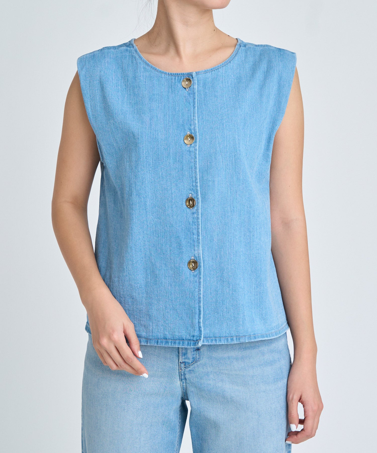 Jacquemes ノースリーブ タックスリーブトップス | シャツ＆ブラウス | YANUK ONLINE STORE