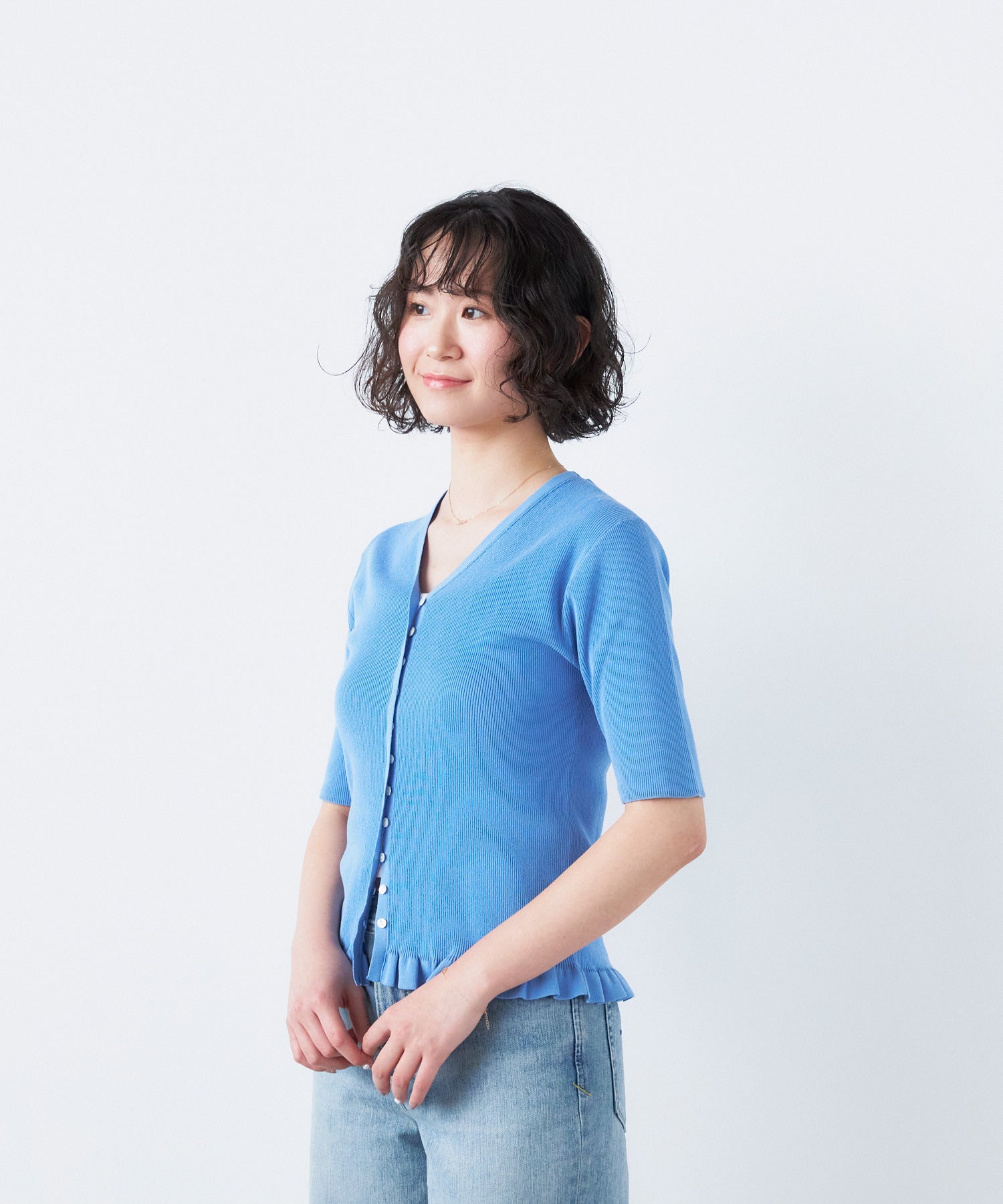 ハーフスリーブカーディガン | ニット | YANUK ONLINE STORE