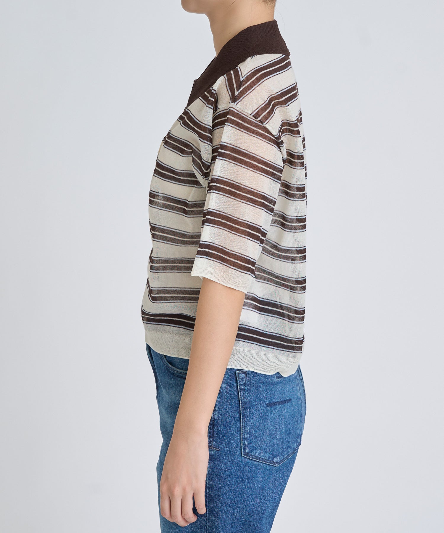 シアーポロニット | ニット | YANUK ONLINE STORE