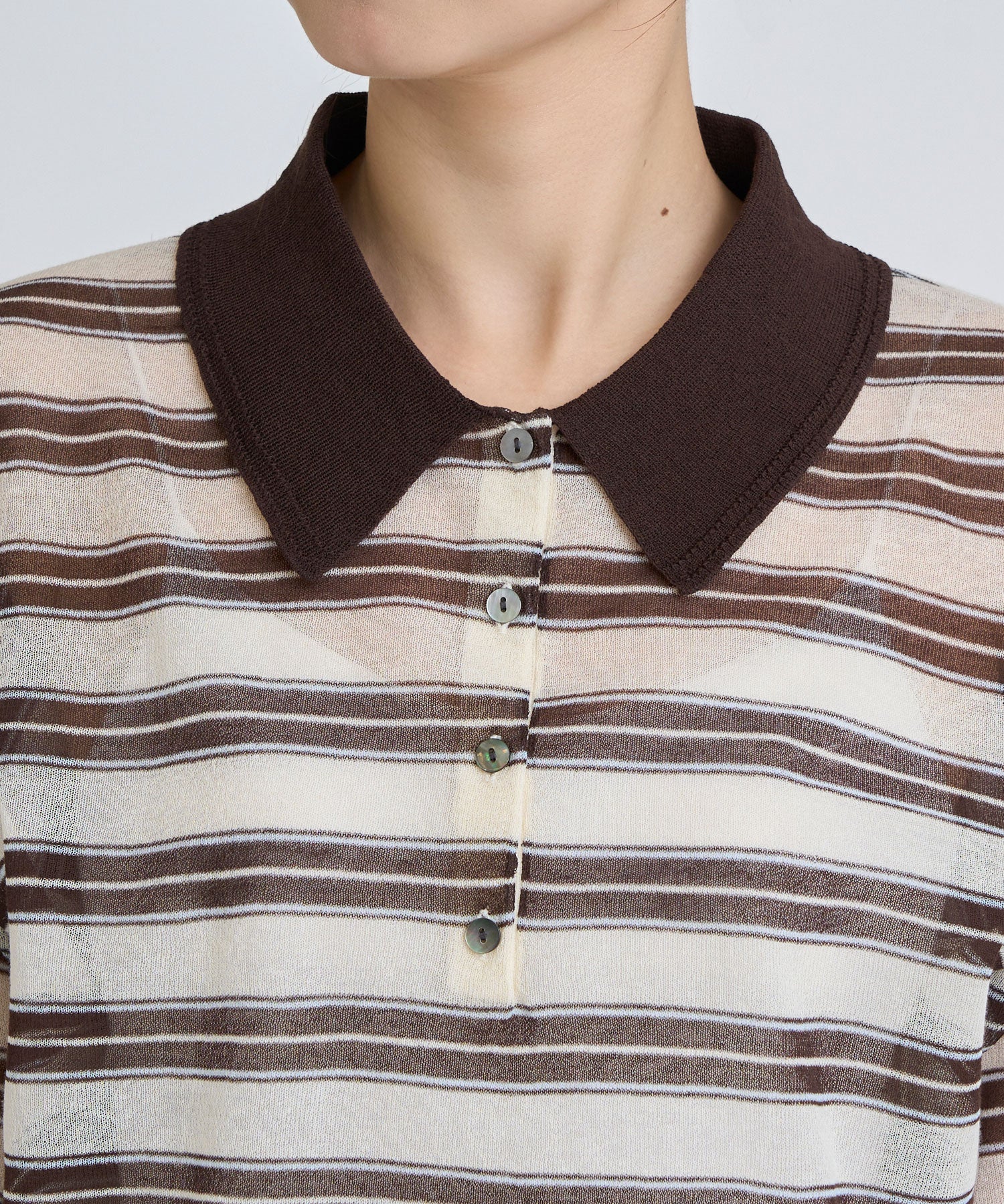 シアーポロニット | ニット | YANUK ONLINE STORE