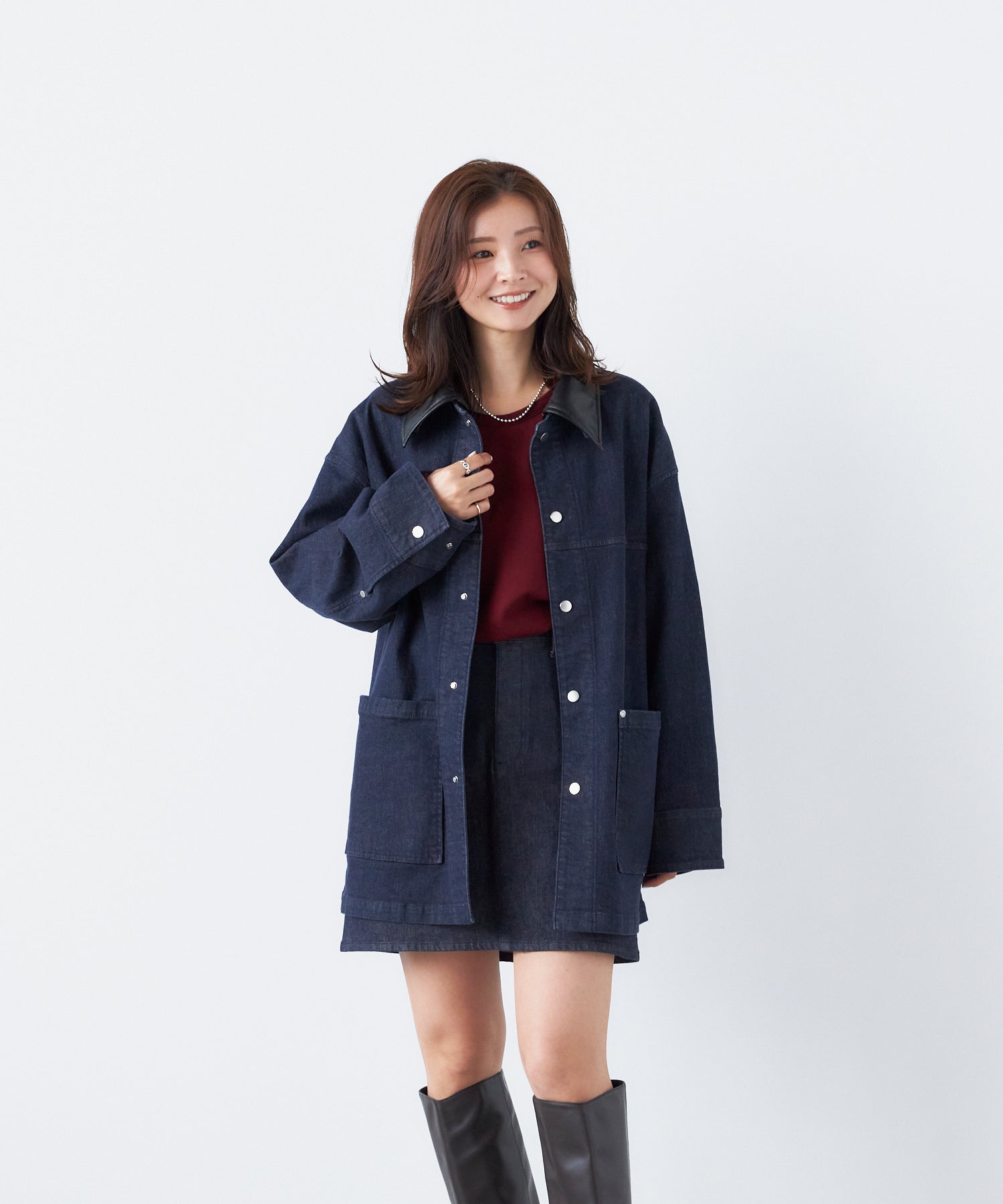 ワークデニムジャケット