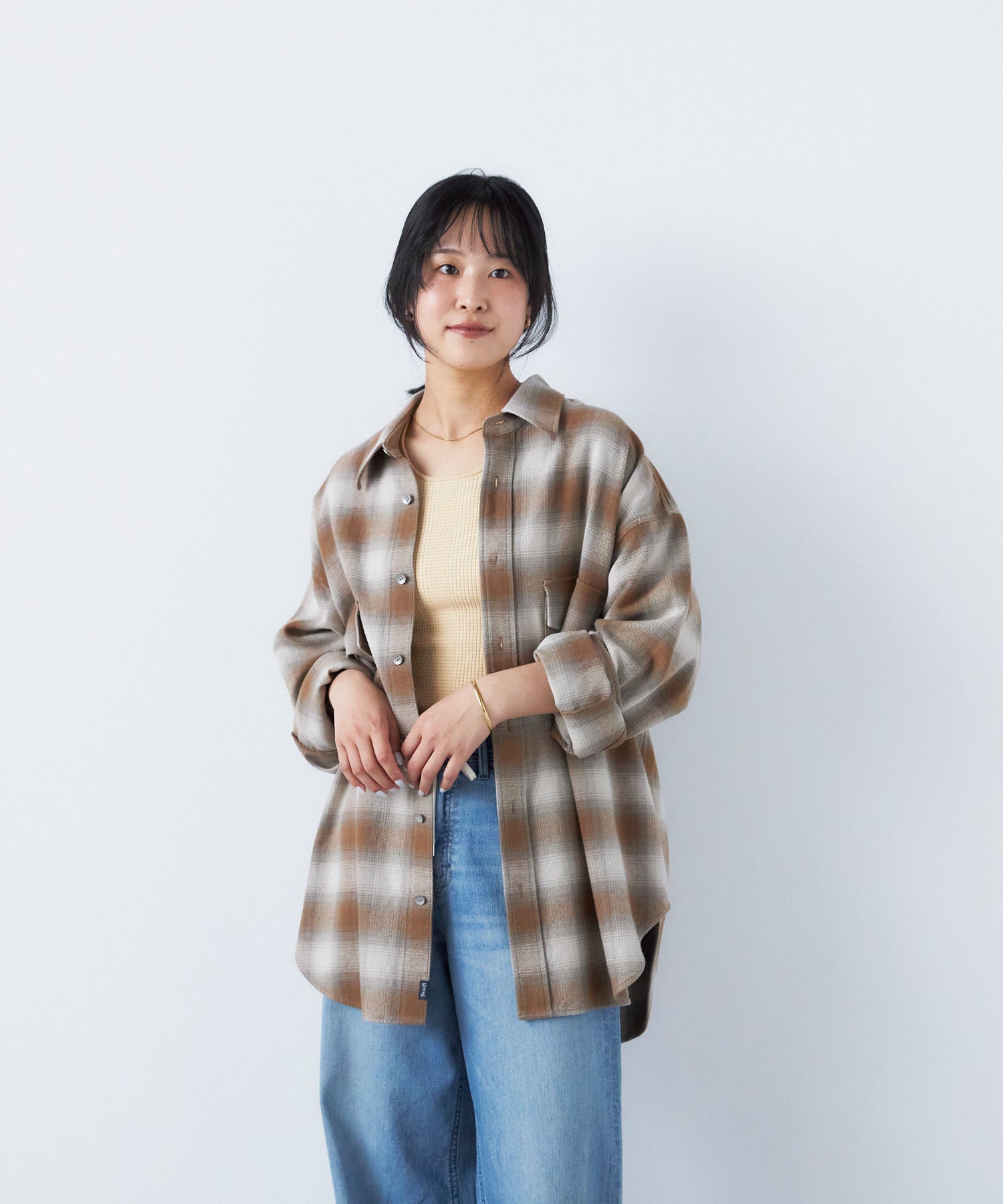 CPOチェックシャツ