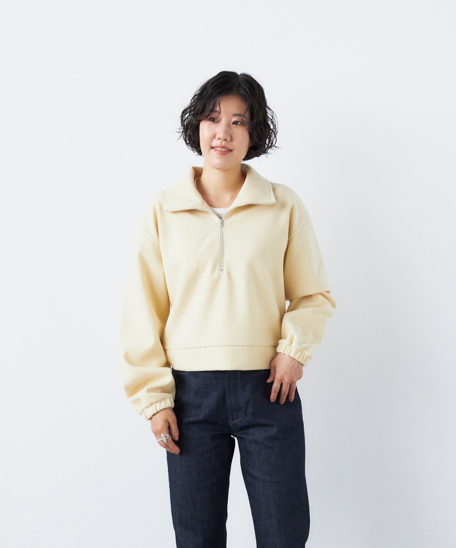 9月中旬販売予定】ハーフジッププルオーバー (予約) | シャツ