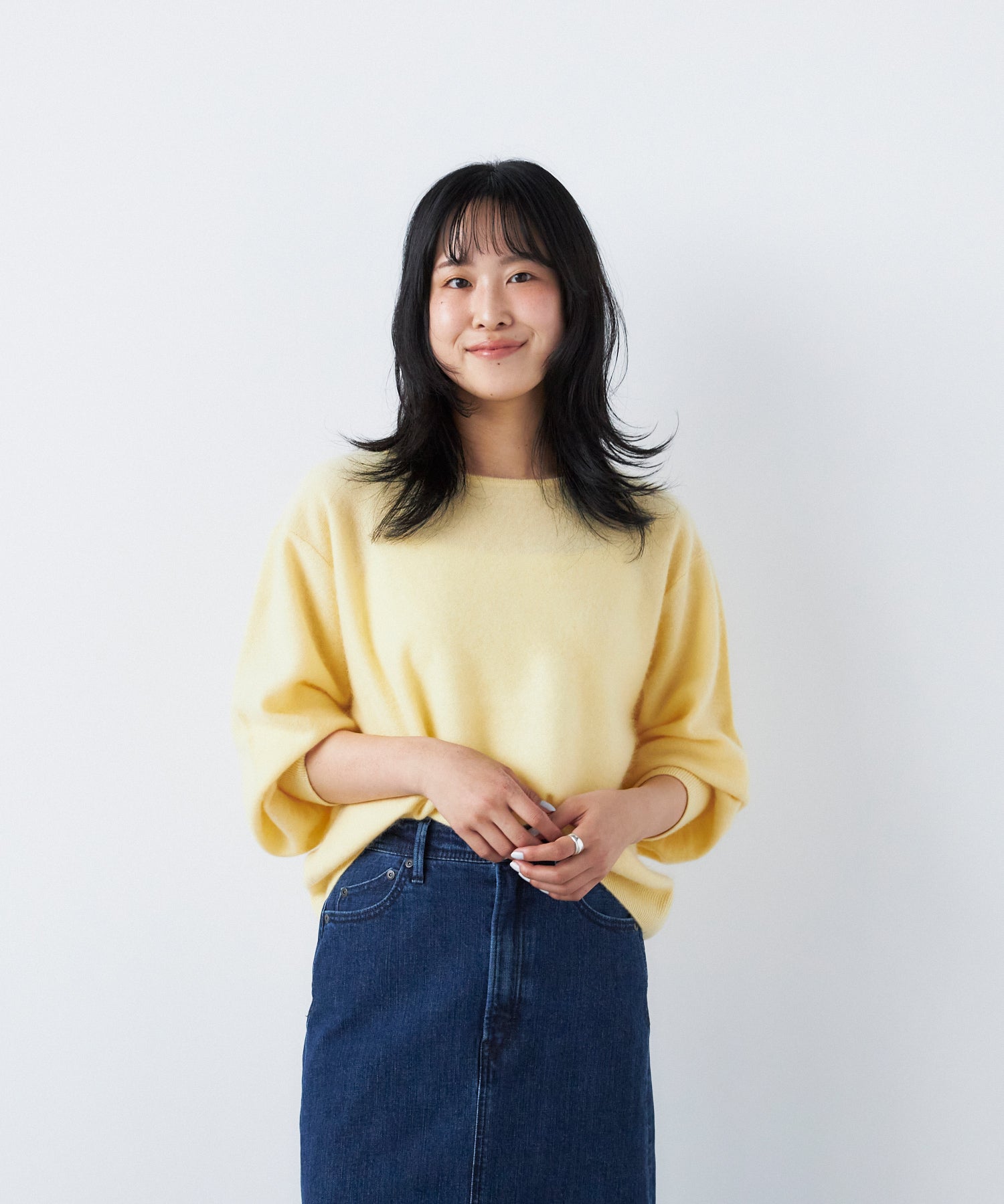 10月中旬販売予定】ヘアリープルオーバーニット (予約) | ニット