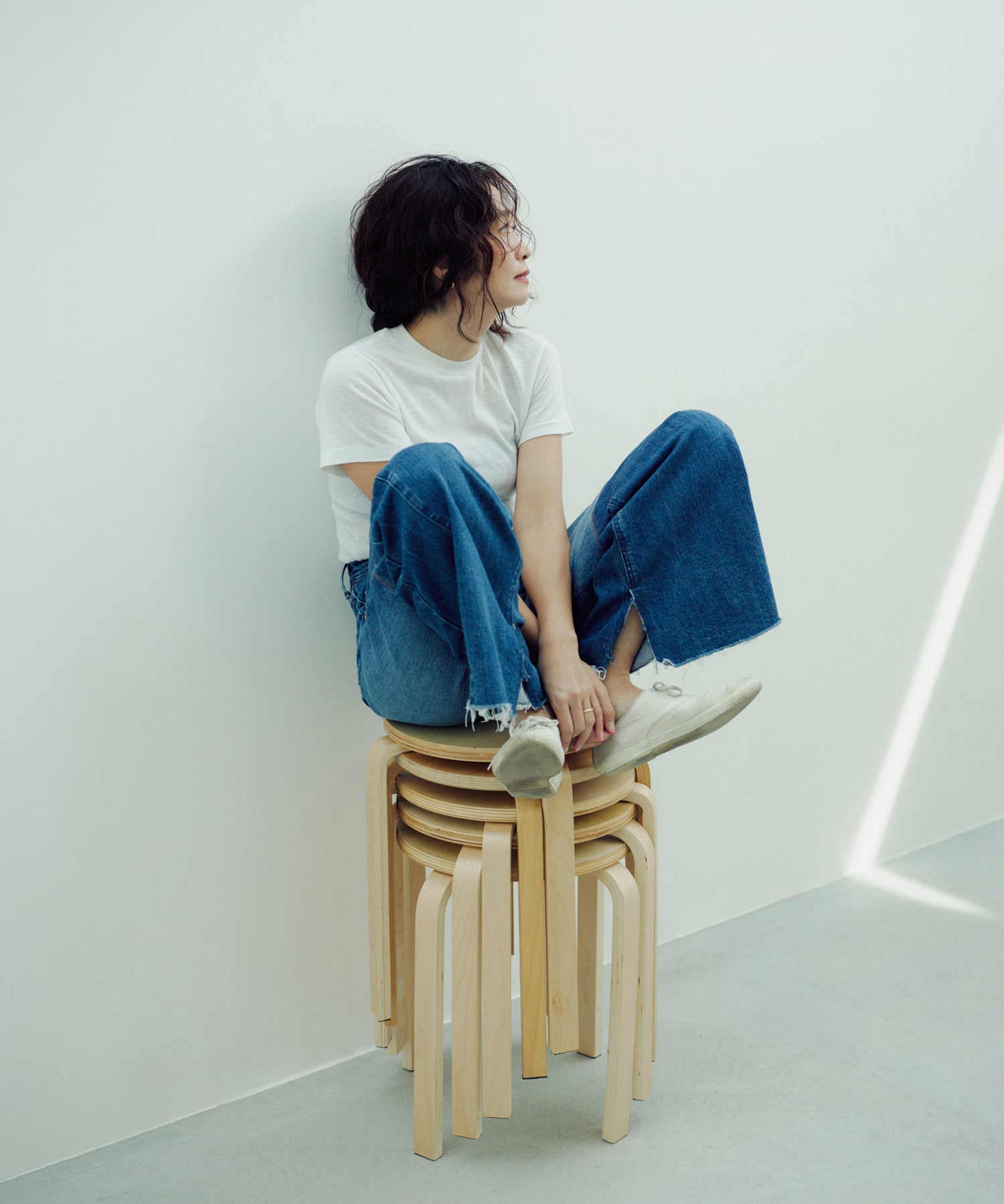 樋口かほり×YANUK リメイクフレア / CSB | パンツ | YANUK ONLINE STORE